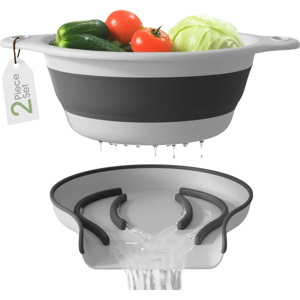 Gevoli-Collapsible-Colander-with-Draining-Tray-ESDC0165