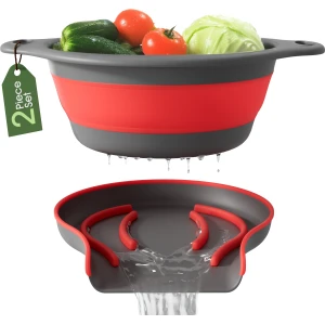 Gevoli-Collapsible-Colander-with-Draining-Tray-ESDC0168